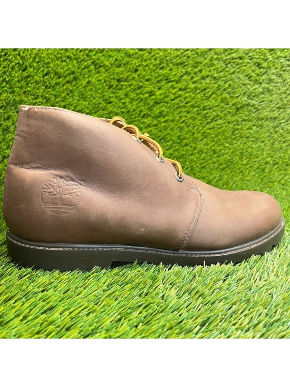 Timberland Heritage Mens Size 8.5 Brown Classic‎ Outdoor Leather Chukka Boots